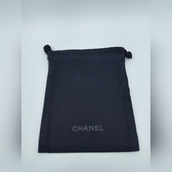 unbranded Other - CHANEL Black Drawstring Pouch | Logo Dust Bag | 5.75x4.75 | Up to 10 Avail NWOT